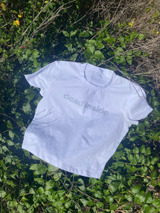 DEAD INSIDE CROP TEE