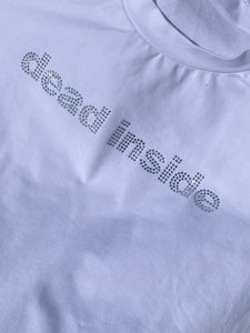 DEAD INSIDE CROP TEE