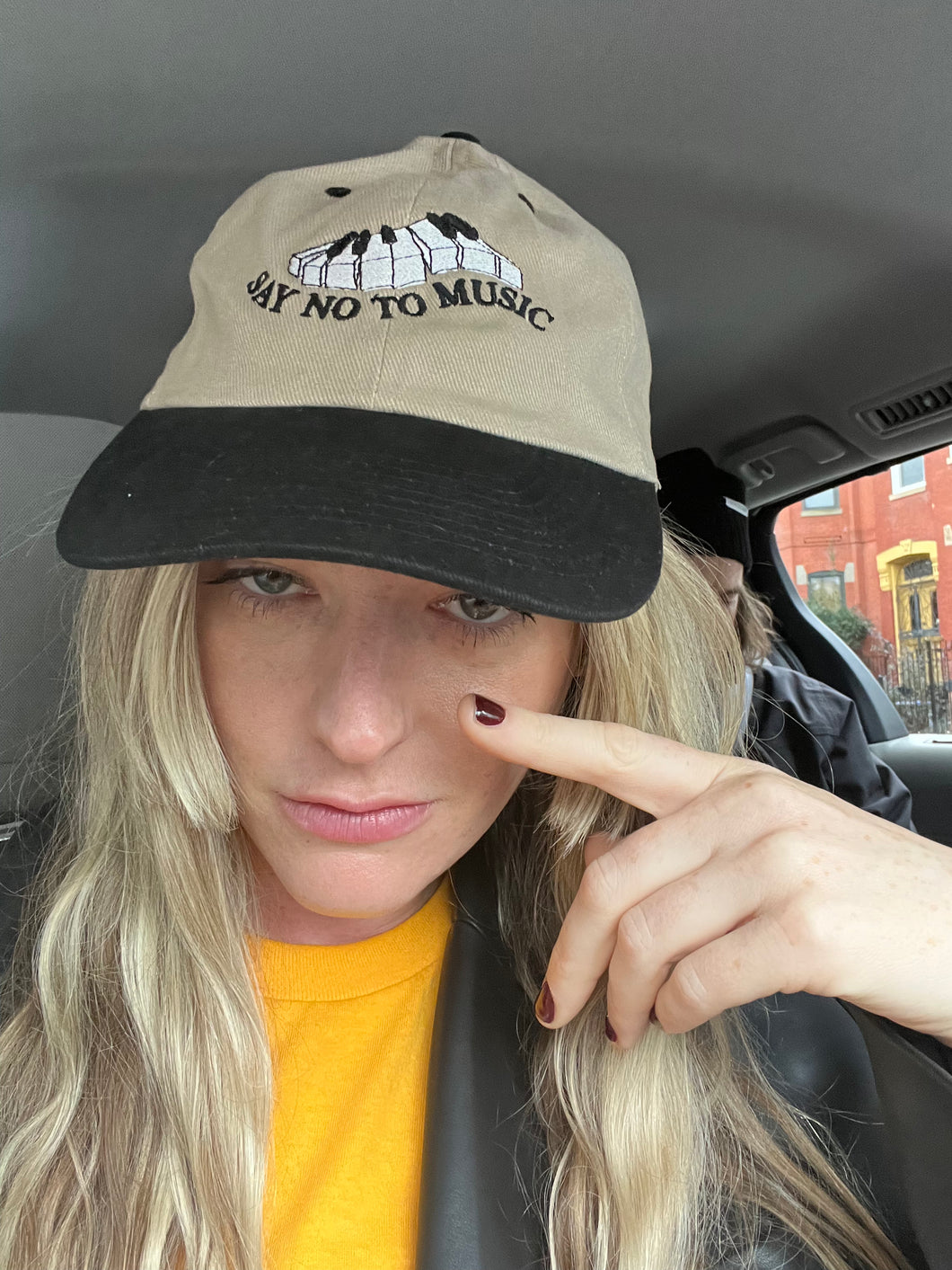 SAY NO TO MUSIC Baseball Hat